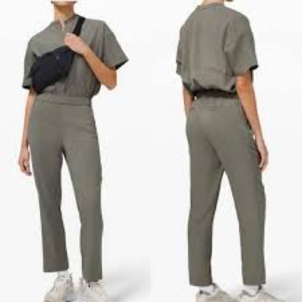 NWT Lululemon Perfectly Poised Jumpsuit
Grey Sage (109)